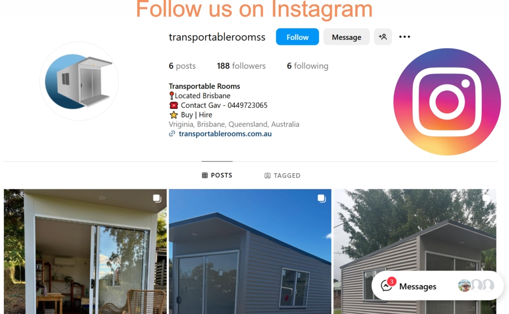 Mobile rooms and Granny Flats Brisbane